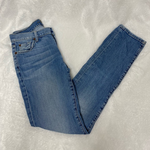 7 For All Mankind Denim - 7 for all mankind skinny jeans size 27